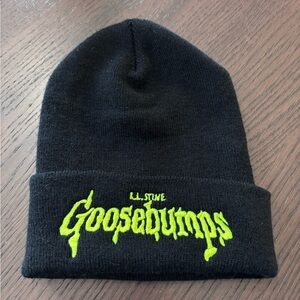 Goosebumps Black Beanie